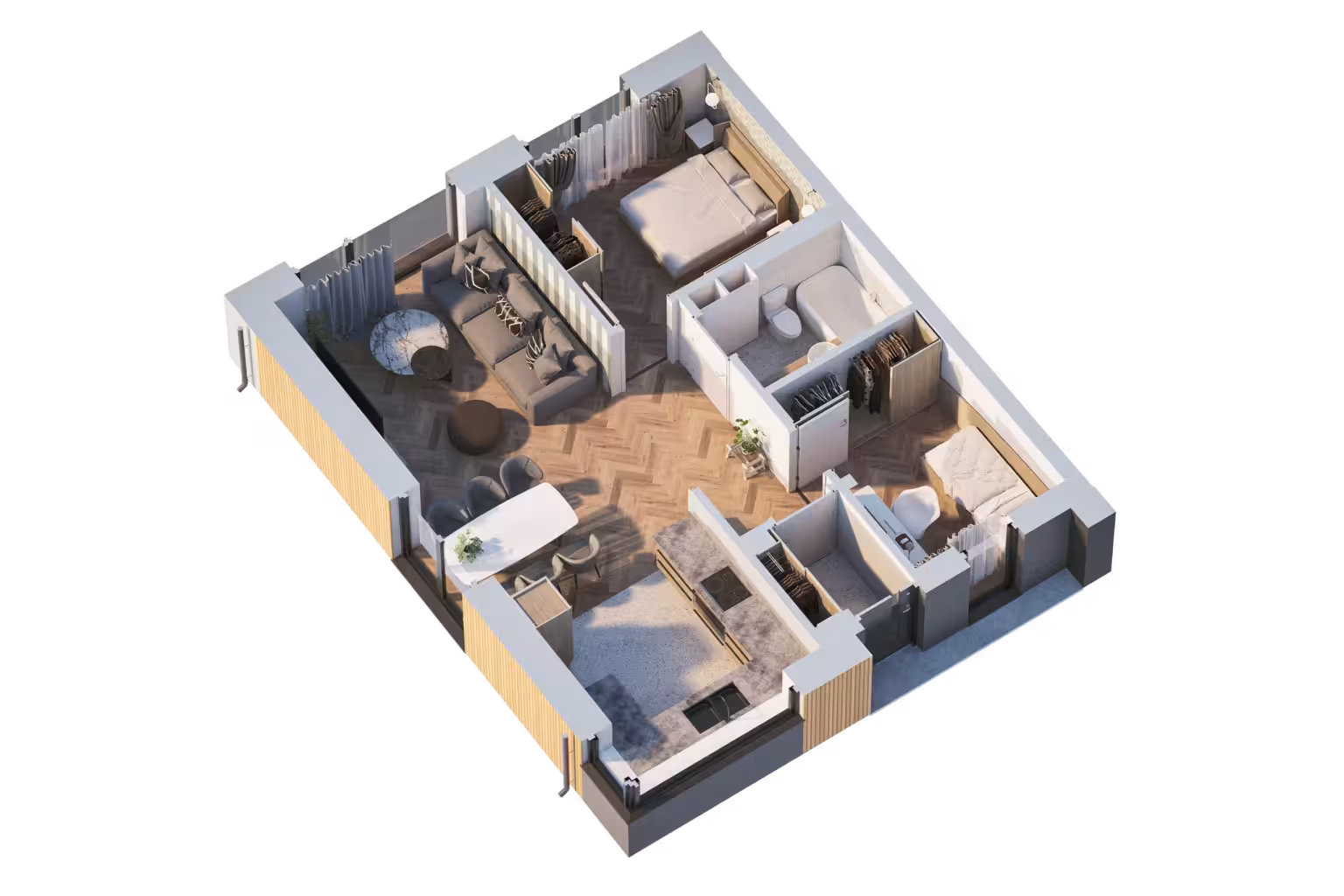 Rzut lokalu 3D