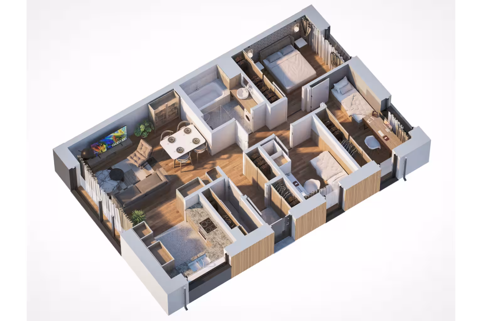 Rzut lokalu 3D